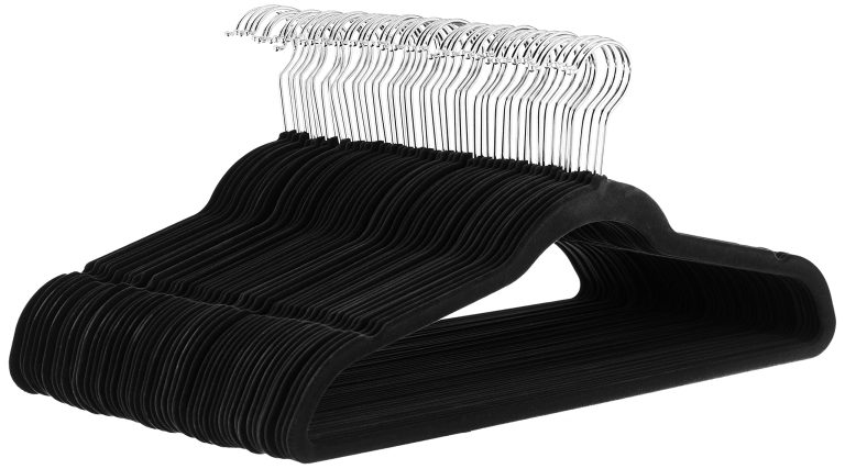 Amazon Basics Velvet Non-Slip Hangers