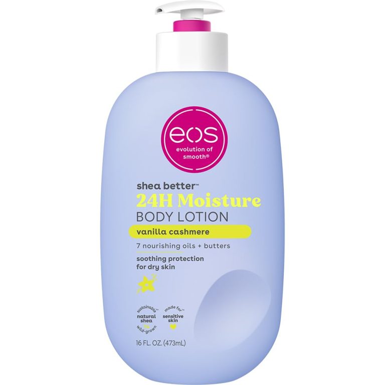 eos Shea Better Body Lotion Vanilla Cashmere 24-Hour Moisture