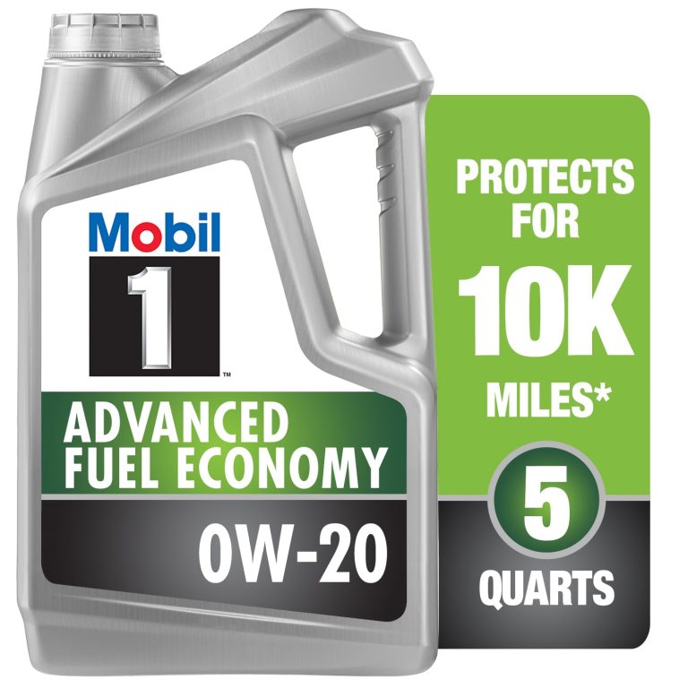 Mobil 1 Advanced Fuel Economy Full Synthetic Motor Oil 0W-20