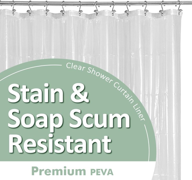 Barossa Design Plastic Shower Liner Clear – Premium PEVA Shower Curtain Liner Review