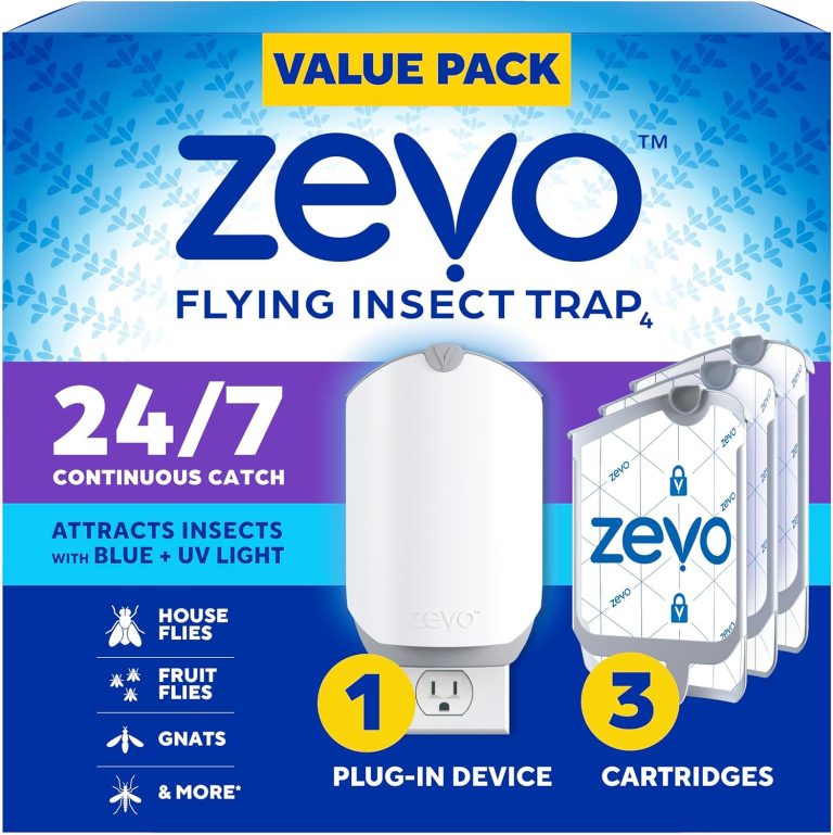 Zevo Flying Insect Trap & 3 Refill Cartridges Review