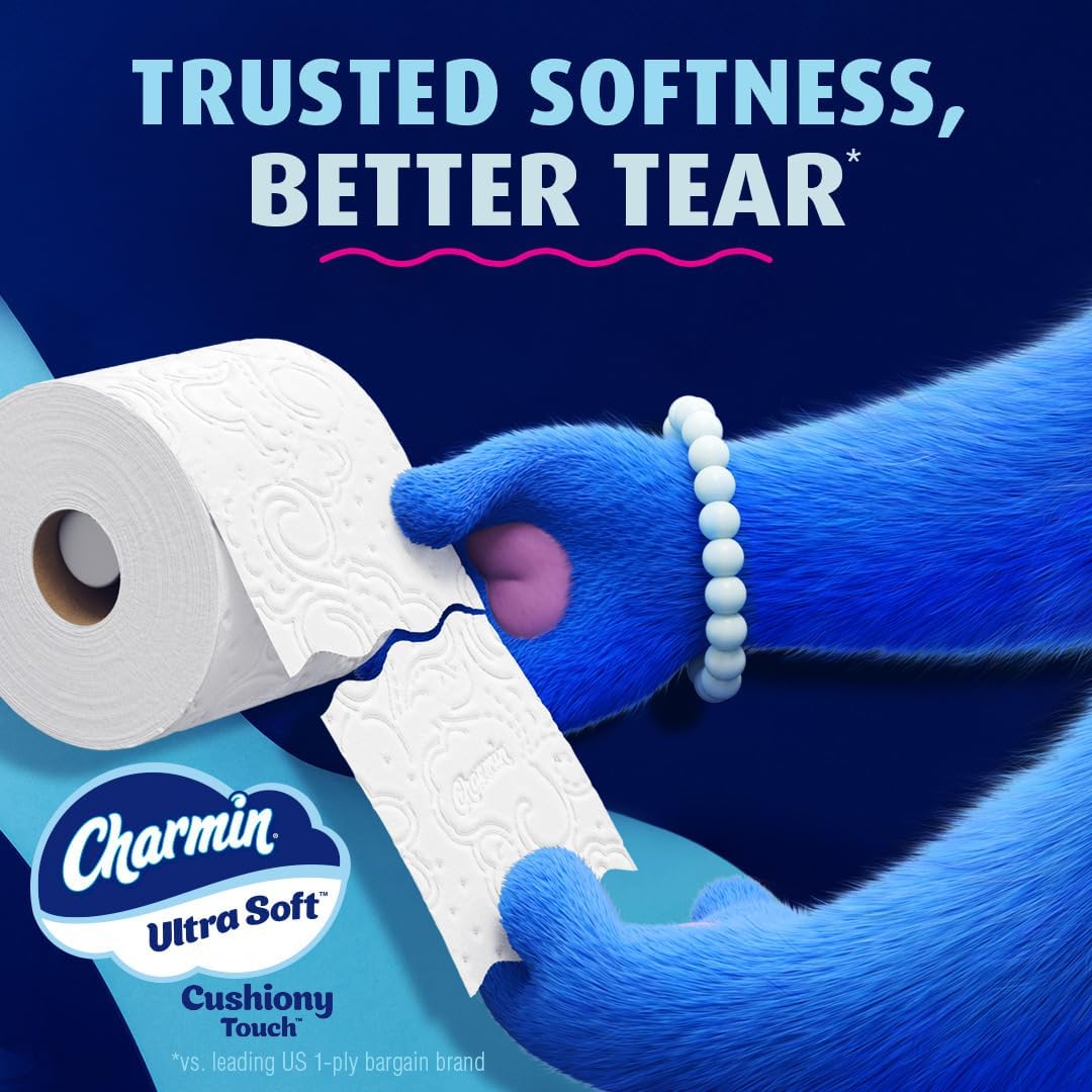 Charmin Ultra Soft Cushiony Touch Toilet Paper