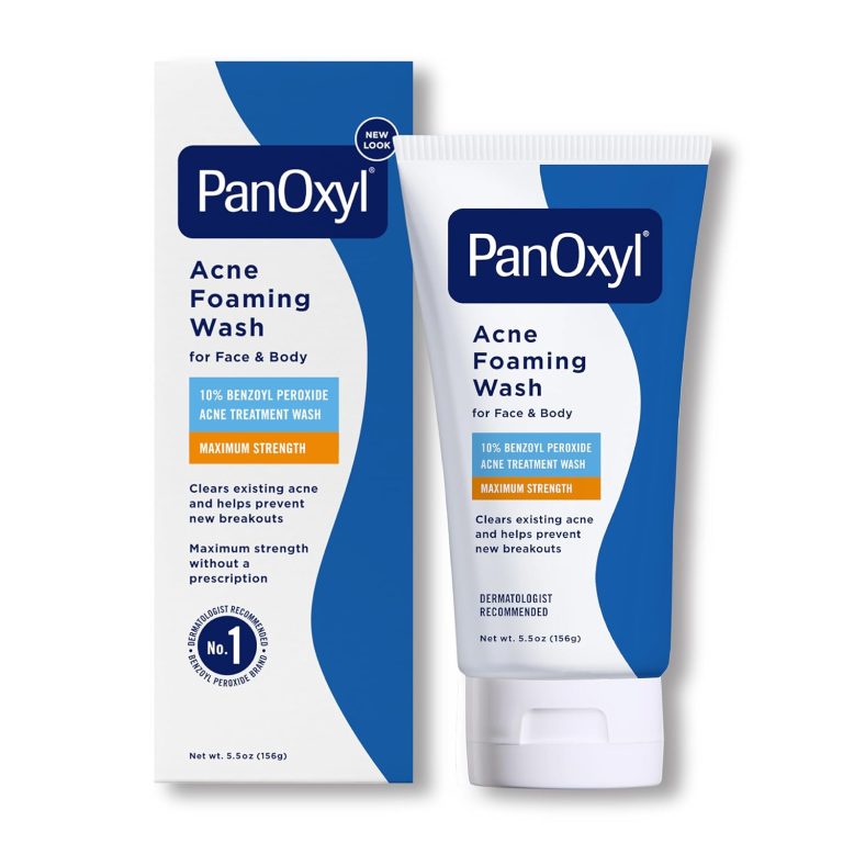 PanOxyl Acne Foaming Wash Benzoyl Peroxide 10% Maximum Strength Antimicrobial Review
