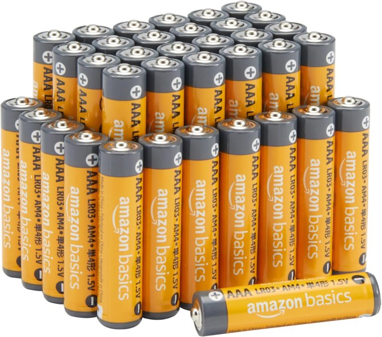 Amazon Basics AAA Alkaline High-Performance Batteries, 1.5 Volt, 10-Year Shelf Life, 36 Count (Pack of 1) Review