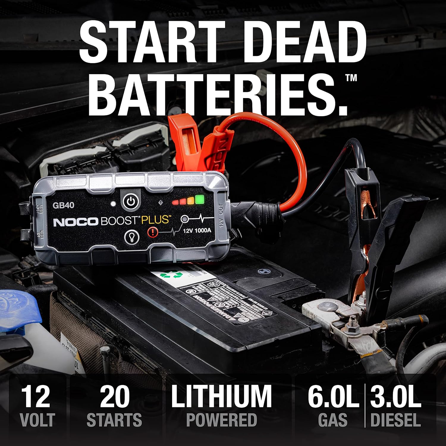 NOCO Boost GB40 Jump Starter