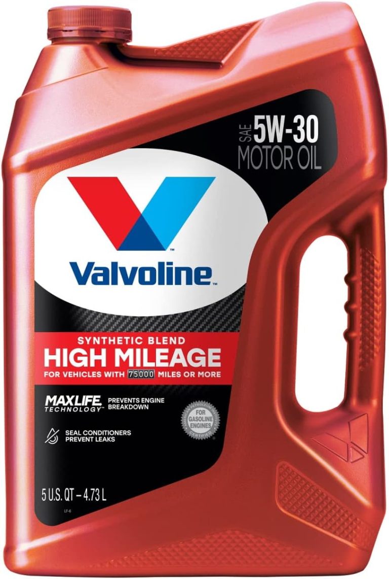 Valvoline High Mileage with MaxLife Technology SAE 5W-30 Synthetic Blend Motor Oil 5 QT Review