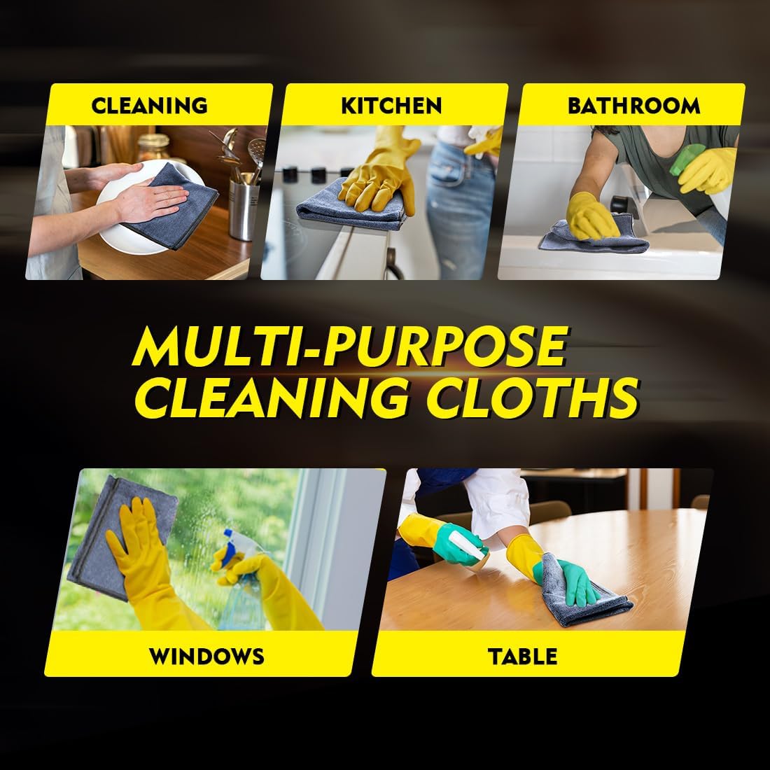 Durable Microfiber Towels