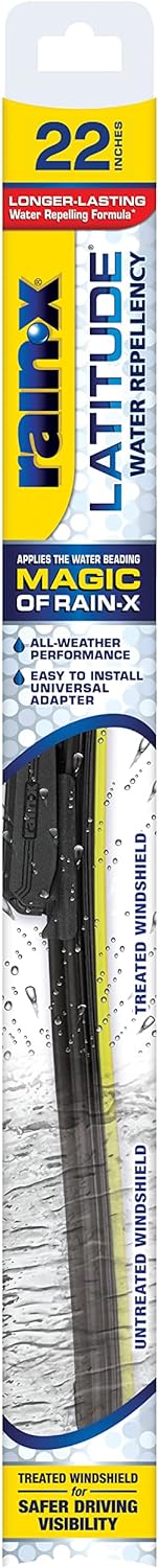 Rain-X 5079279-2 Latitude 2-In-1 Water Repellent Wiper Blades, 22 Inch Windshield Wipers Review