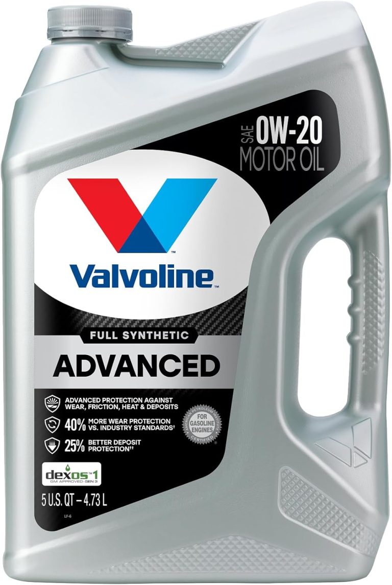 Valvoline Advanced Full Synthetic SAE 0W-20 Motor Oil 5 QT Review