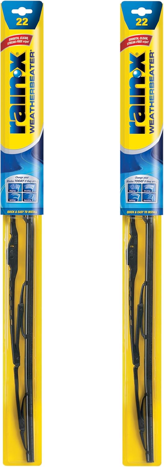 Rain-X 820149 WeatherBeater Wiper Blades, 22″ Windshield Wipers (Pack of 2) Review