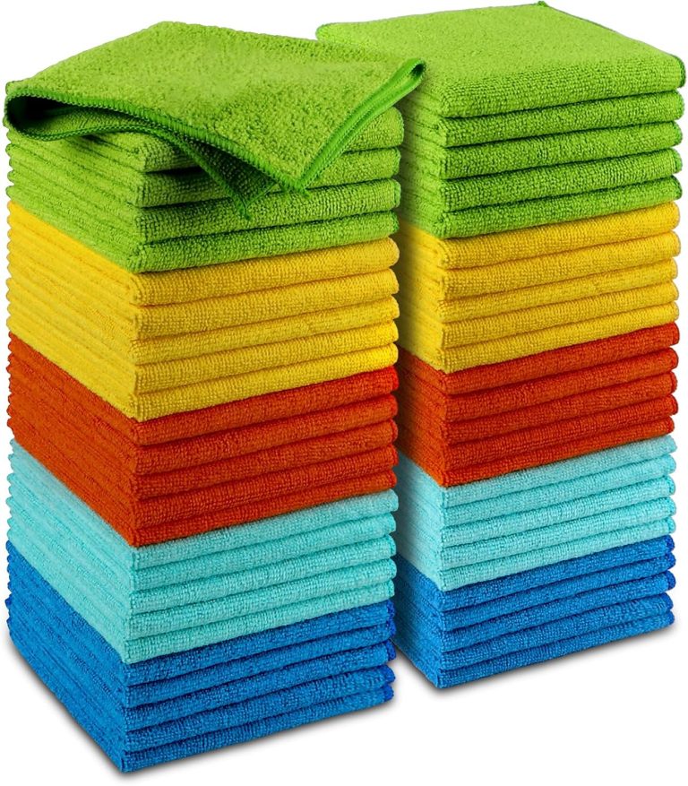 AIDEA Microfiber Cleaning Cloth, 50PK, Microfiber Towels for Cars Review