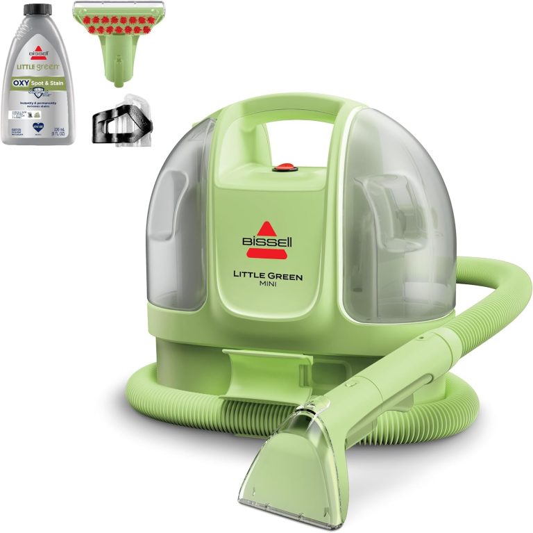 BISSELL Little Green Mini Portable Carpet and Upholstery Deep Cleaner Review