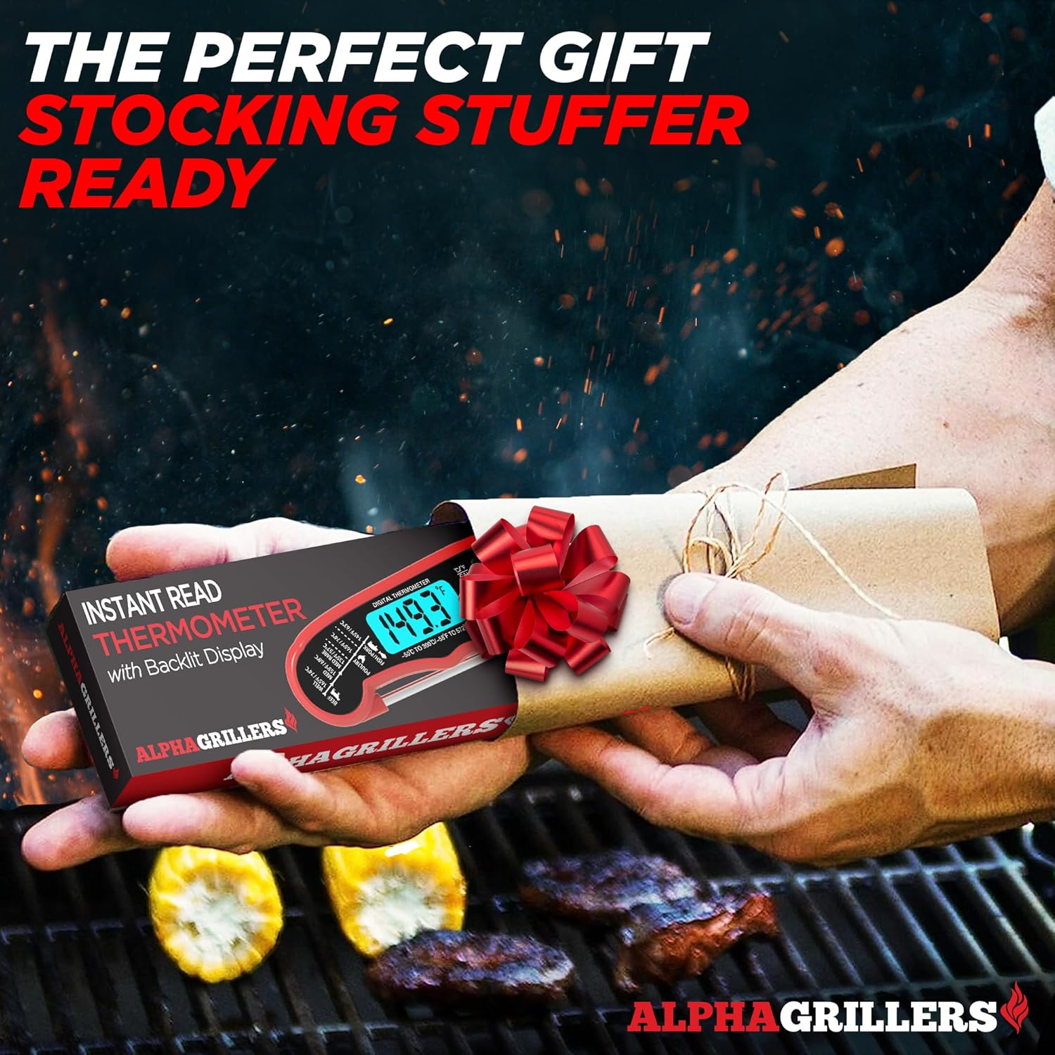 Alpha Grillers Meat Thermometer