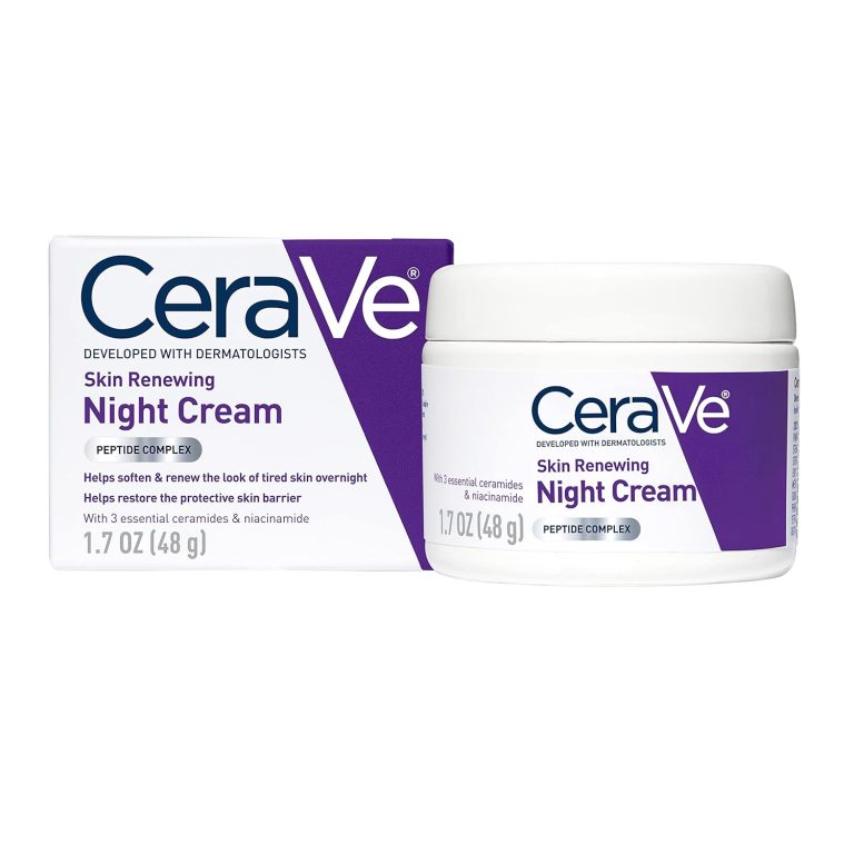 CeraVe Skin Renewing Night Cream | Niacinamide Moisturizer