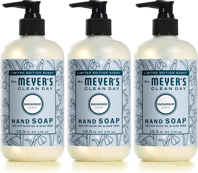 MRS. MEYER’S CLEAN DAY Hand Soap Snowdrop 3-Pack 12.5 Fl Oz