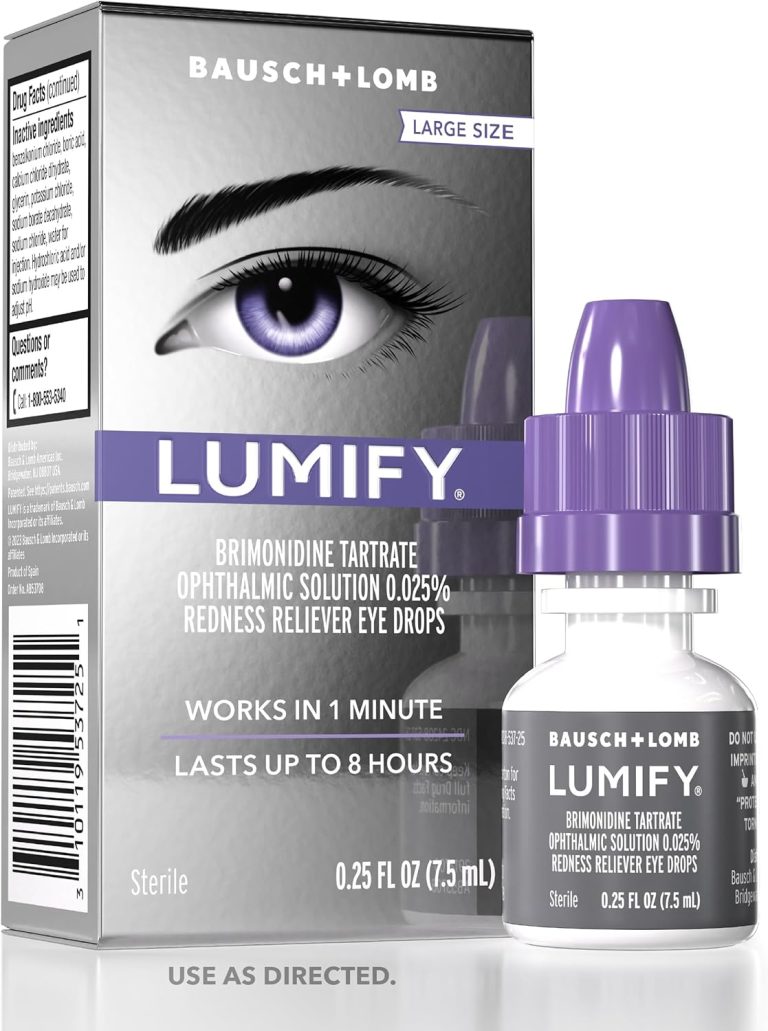 LUMIFY Eye Drops Redness Reliever, Brighter Eyes in 1 Minute