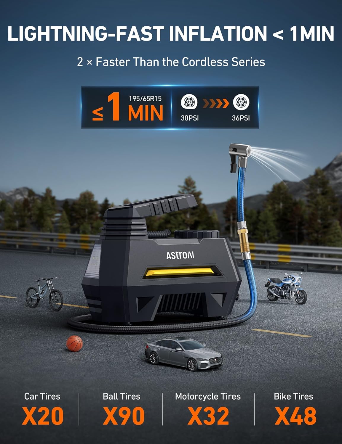 AstroAI Tire Inflator product image