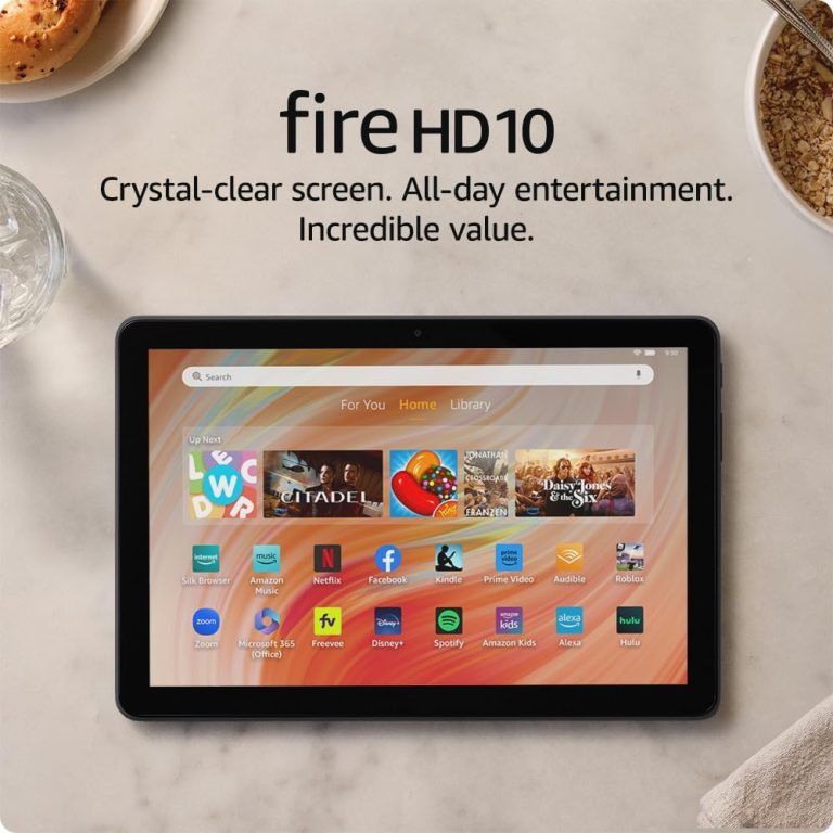 Amazon Fire HD 10 Tablet | 10.1-Inch Full HD, 3GB, 32GB