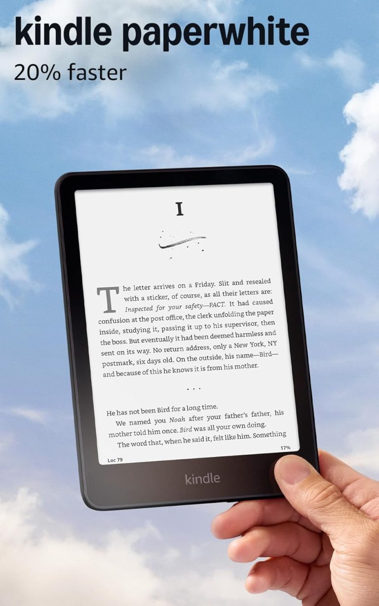 Amazon Kindle Paperwhite 16GB – Newest Model, 20% Faster