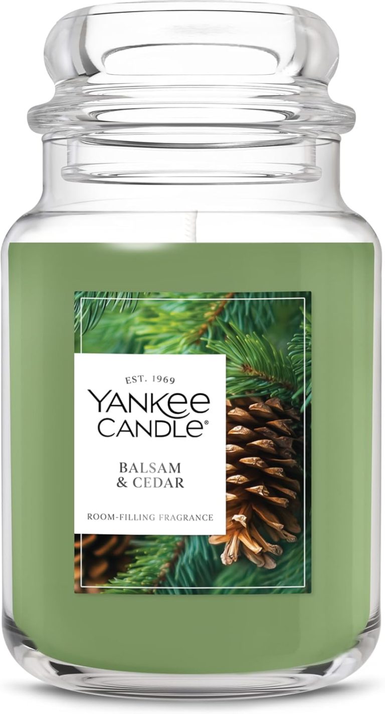 Yankee Candle Balsam & Cedar Fall Scented Candle 22oz Jar