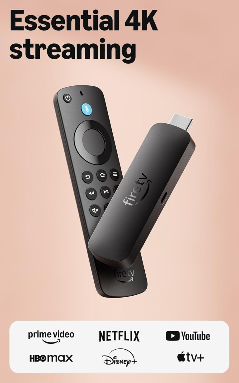 Amazon Fire TV Stick 4K Select – 4K Streaming & AI Search