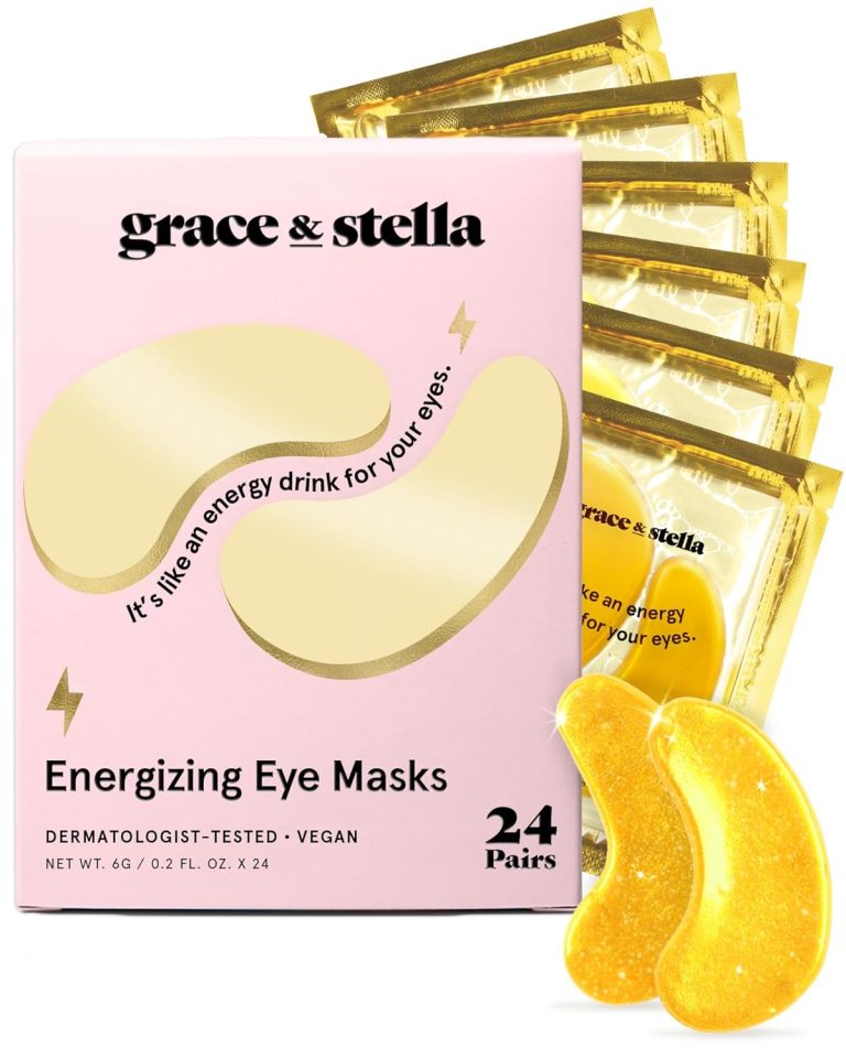 Grace & Stella Under Eye Mask – Gel Patches, 24 Pairs