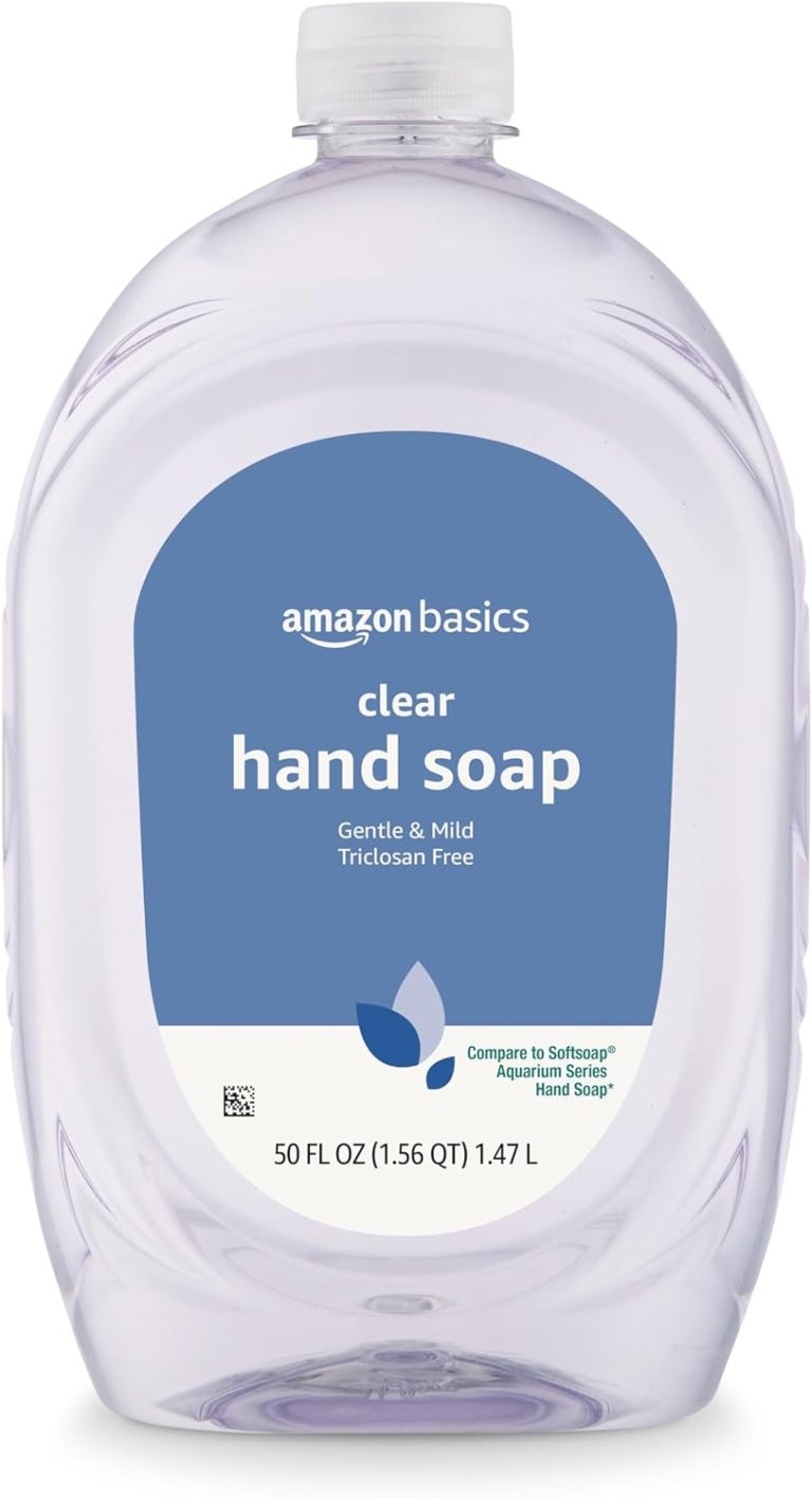Amazon Basics Hand Soap Refill, Gentle & Mild – 50 Fl Oz