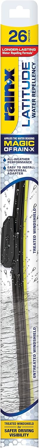 Rain-X Latitude 2-In-1 Wiper Blades 26 Inch Replacement