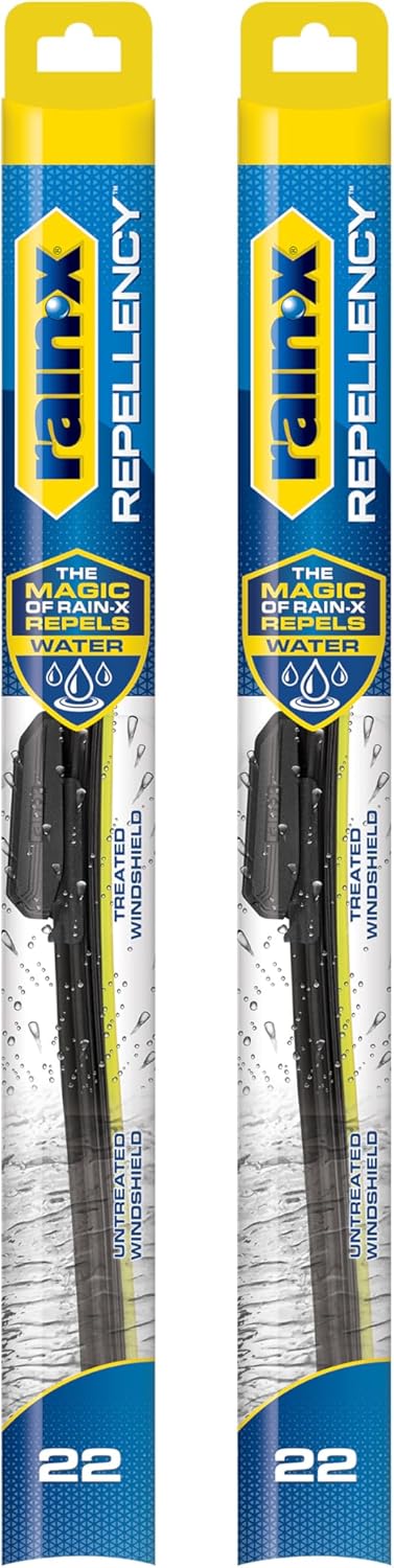 Rain-X Wiper Blades – 22 in Water Repellent Pack of 2