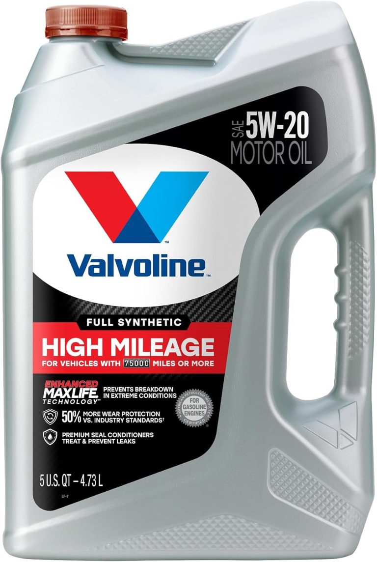 Valvoline Full Synthetic High Mileage 5W-20 Motor Oil