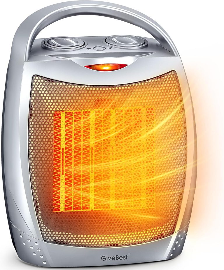 GiveBest Portable Electric Space Heater with Thermostat