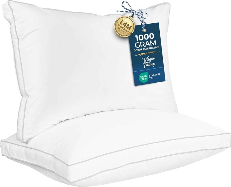 Utopia Bedding Bed Pillows Queen Set of 2 – Soft & Fluffy