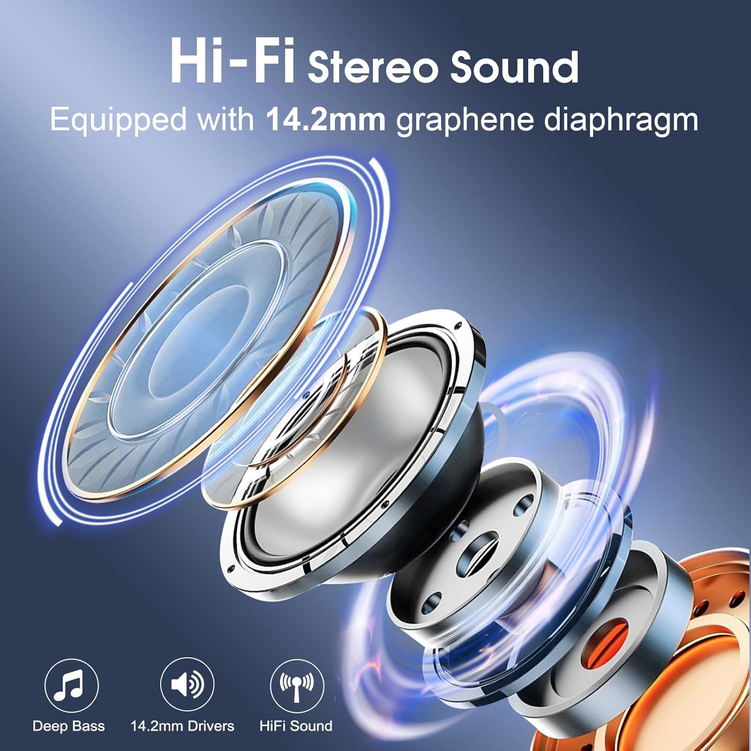 Key features image of the earbuds