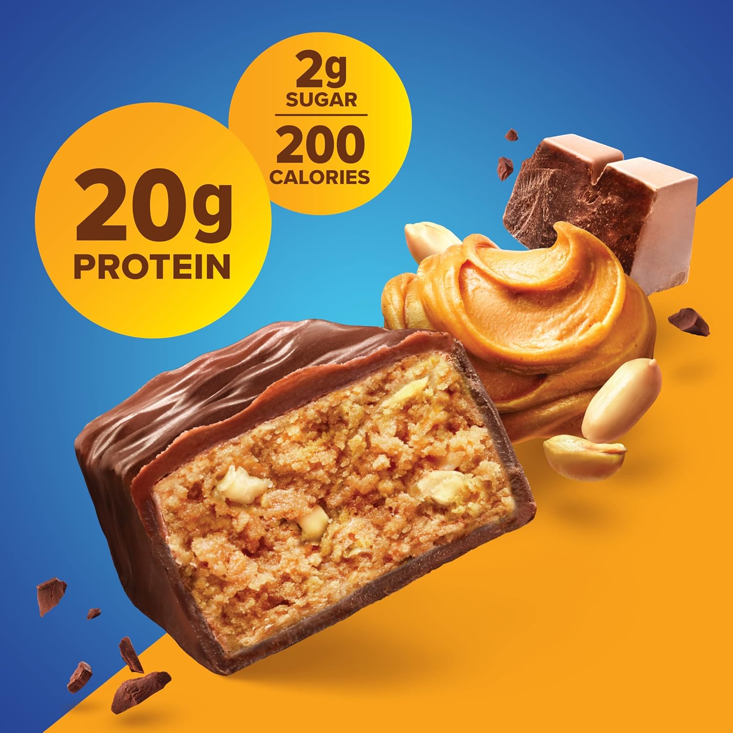 Pure Protein Chocolate Peanut Butter Protein Bars 12ct