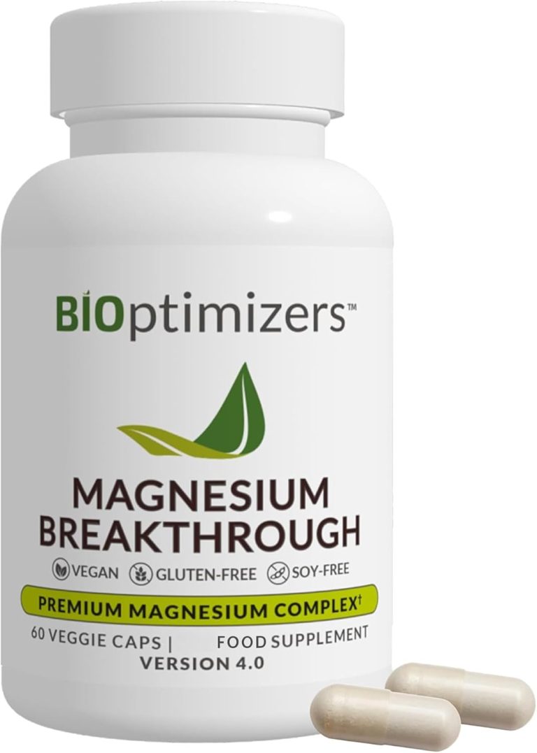 BIOptimizers Magnesium Breakthrough Supplement 500mg