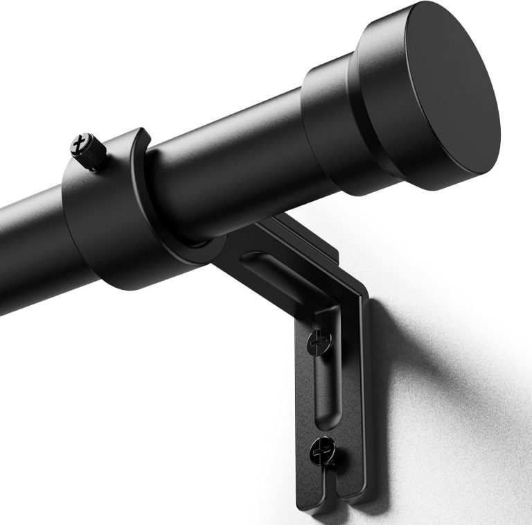 YaFex Curtain Rods 32-144in Heavy Duty 1in Adjustable