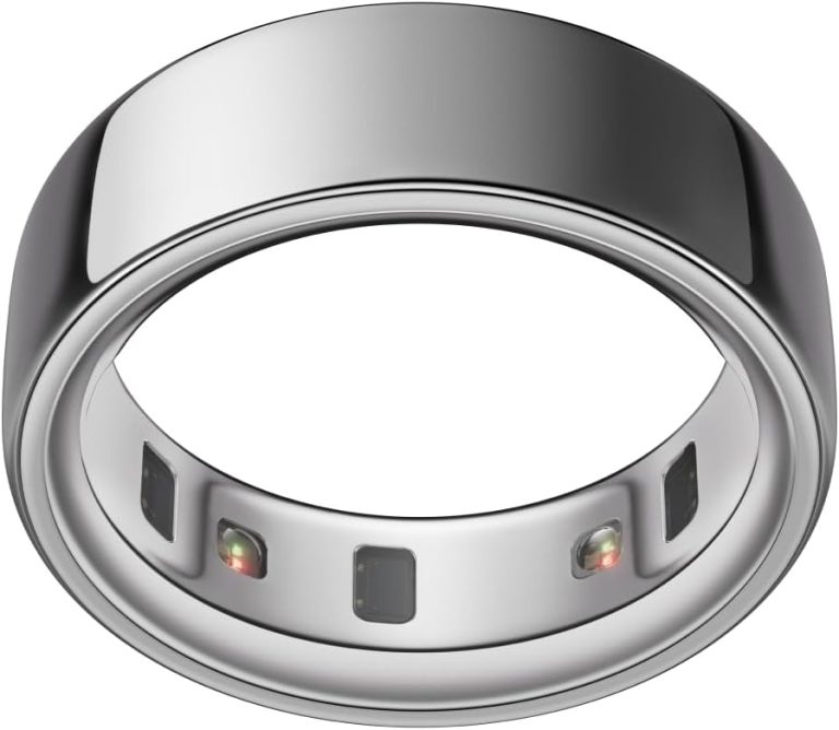 Oura Ring 4 Silver – Smart Ring for Sleep & Activity
