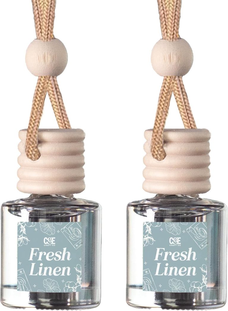 C&E Craft Co Hanging Car Air Freshener – 2 Pack Fresh Linen