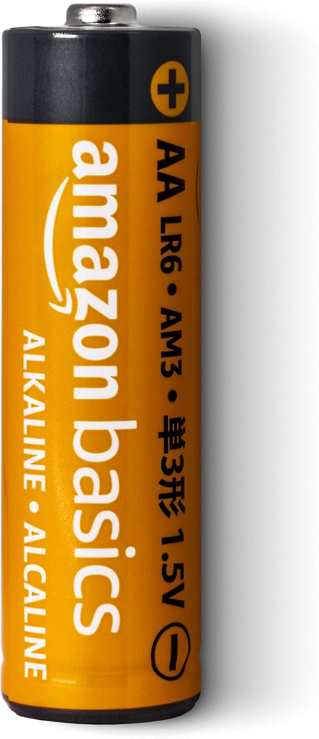 Amazon Basics 48-Pack AA Alkaline High-Performance Batteries, 1.5 Volt, 10-Year Shelf Life, Long-lasting, No Leakage — Real-World Performance