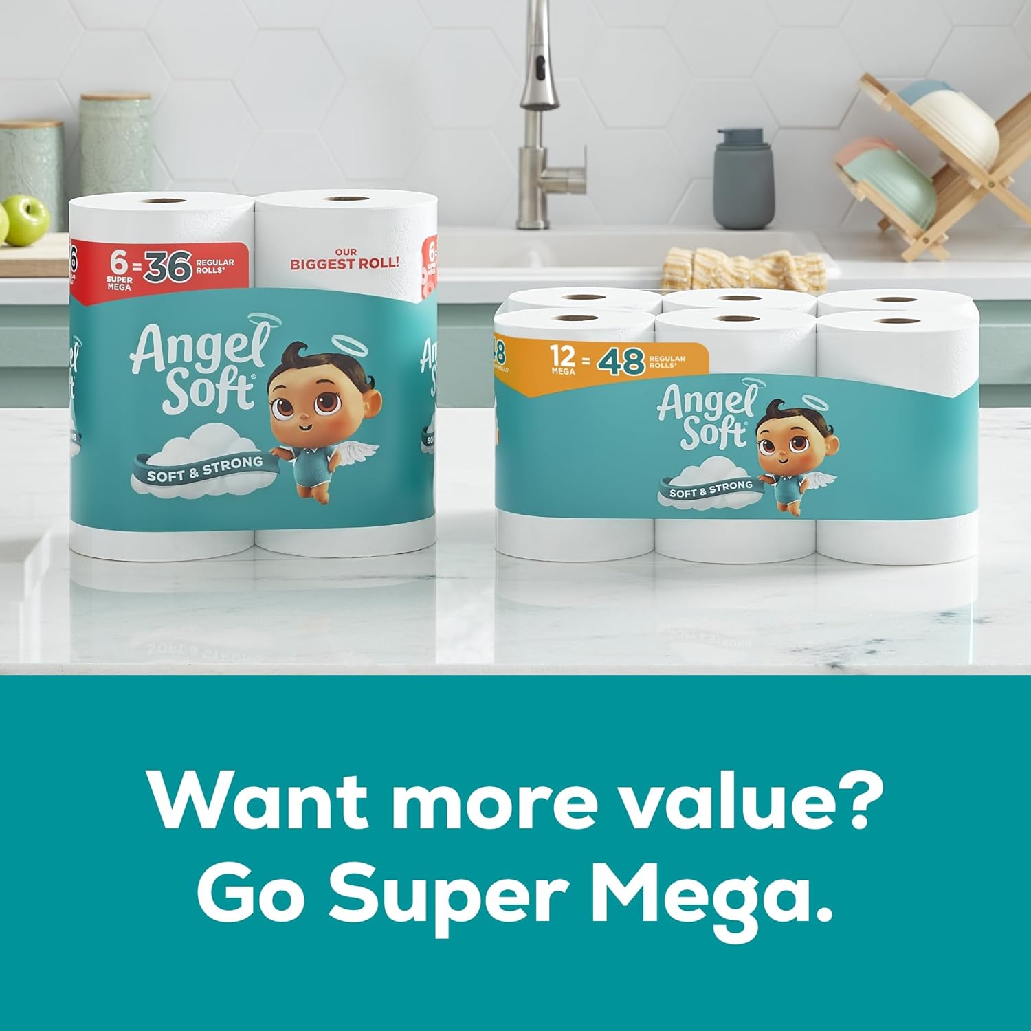 Angel Soft Toilet Paper, 18 Mega Rolls = 72 Regular Rolls, Soft and Strong Toilet Tissue — Pros and Trade-Offs