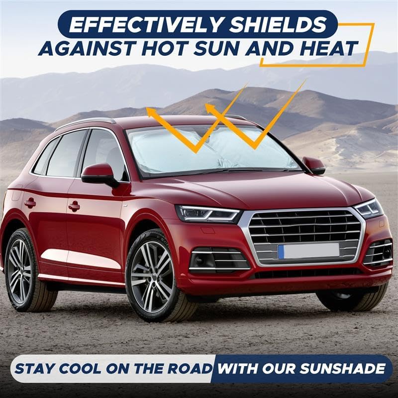 Econour Car Windshield Sun Shade, Front Window Sun Blocker for SUVs,Sedan — Pros and Trade-Offs
