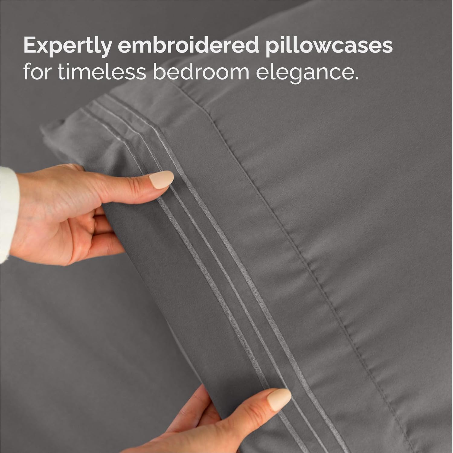 Queen Size 4 Piece Sheet Set - Breathable & Cooling Sheets - Dark Grey — Pros and Trade-Offs