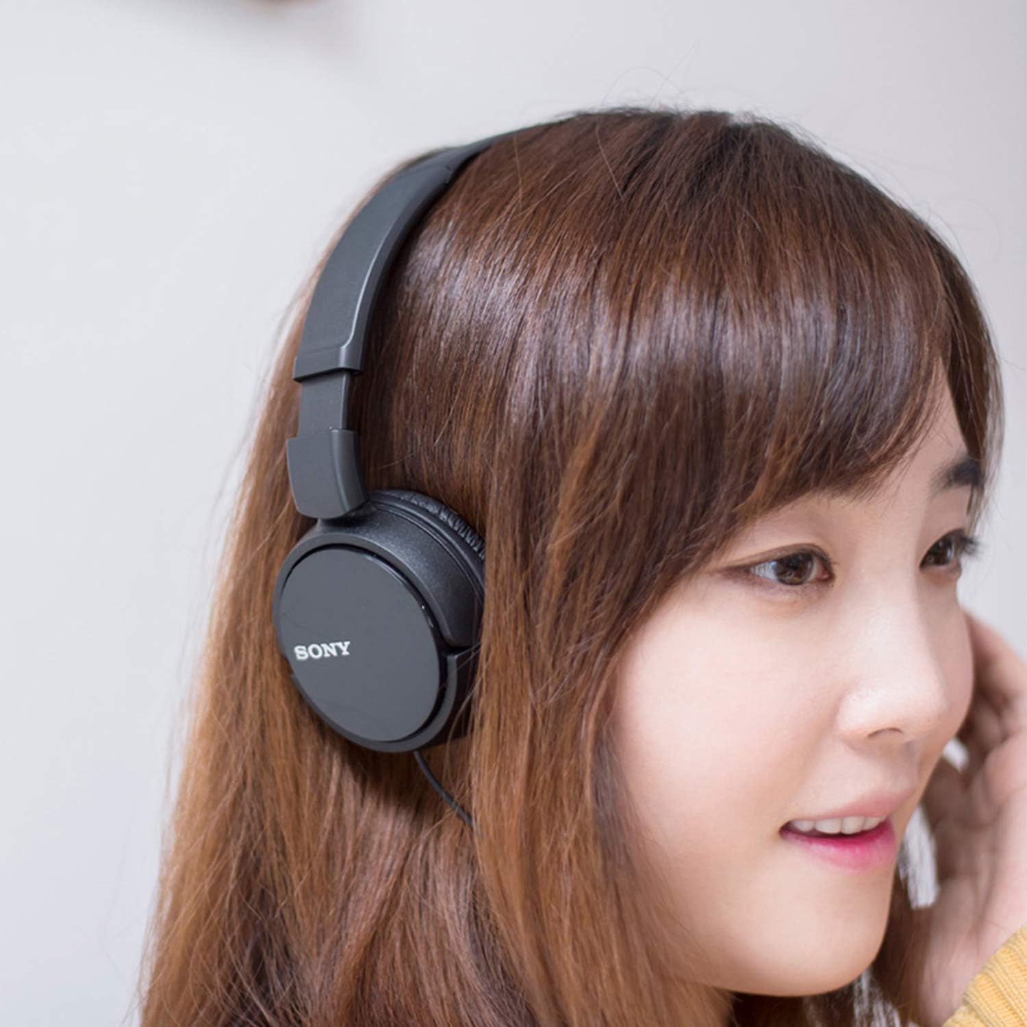Sony ZX Series Wired On-Ear Headphones, Black MDR-ZX110 — Overview