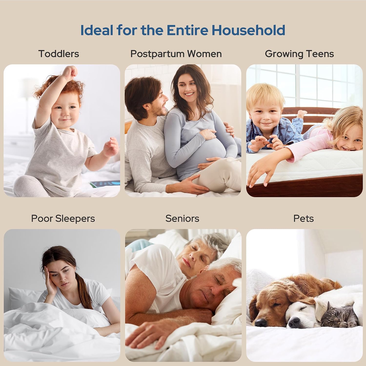 BEDLORE Waterproof Mattress Protector, Queen Size Mattress Pad Noiseless — Who This Product Is For
