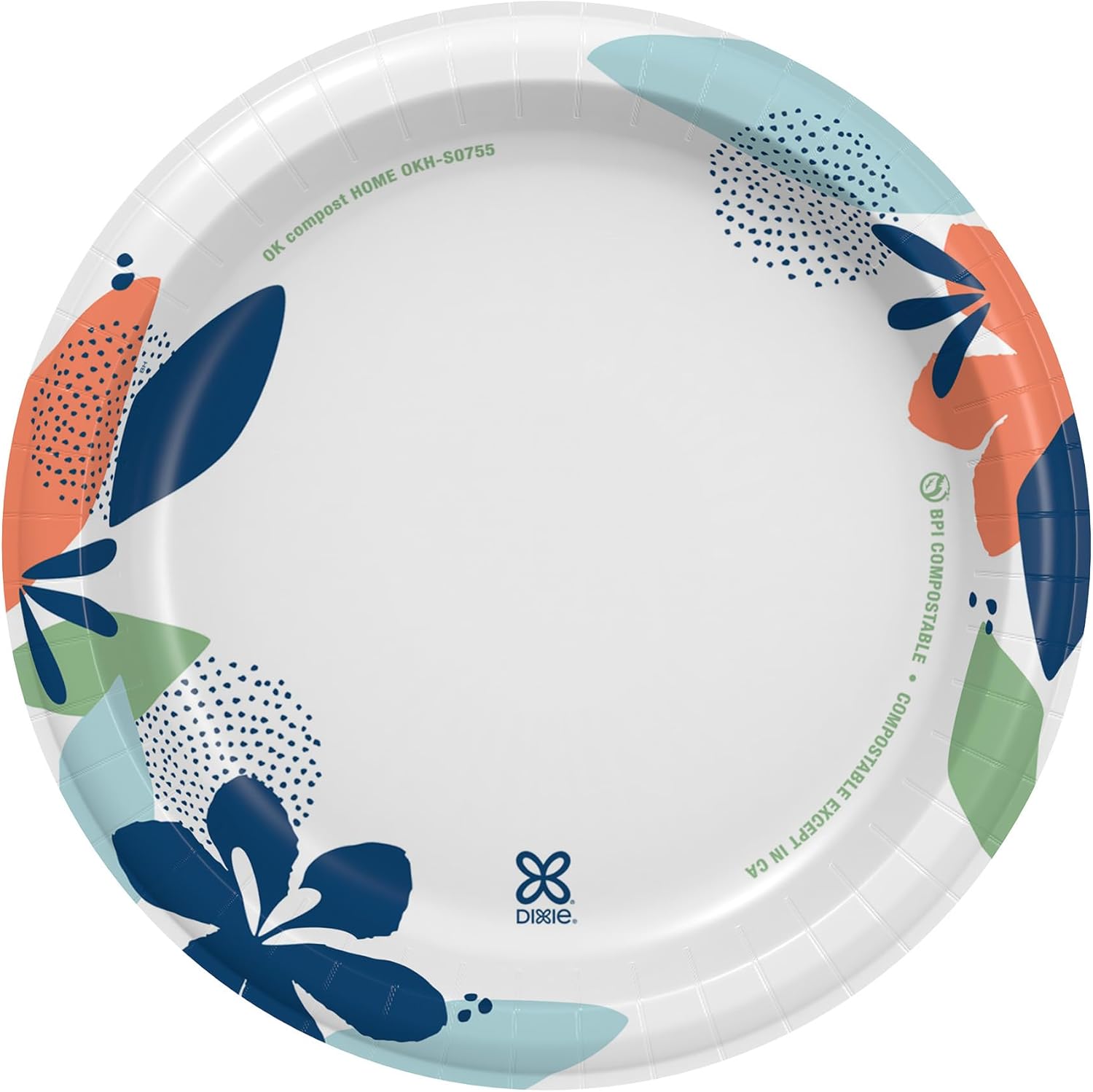 Dixie Paper Plates 8.5 Inch, 90 Count, Disposable Plates — Overview