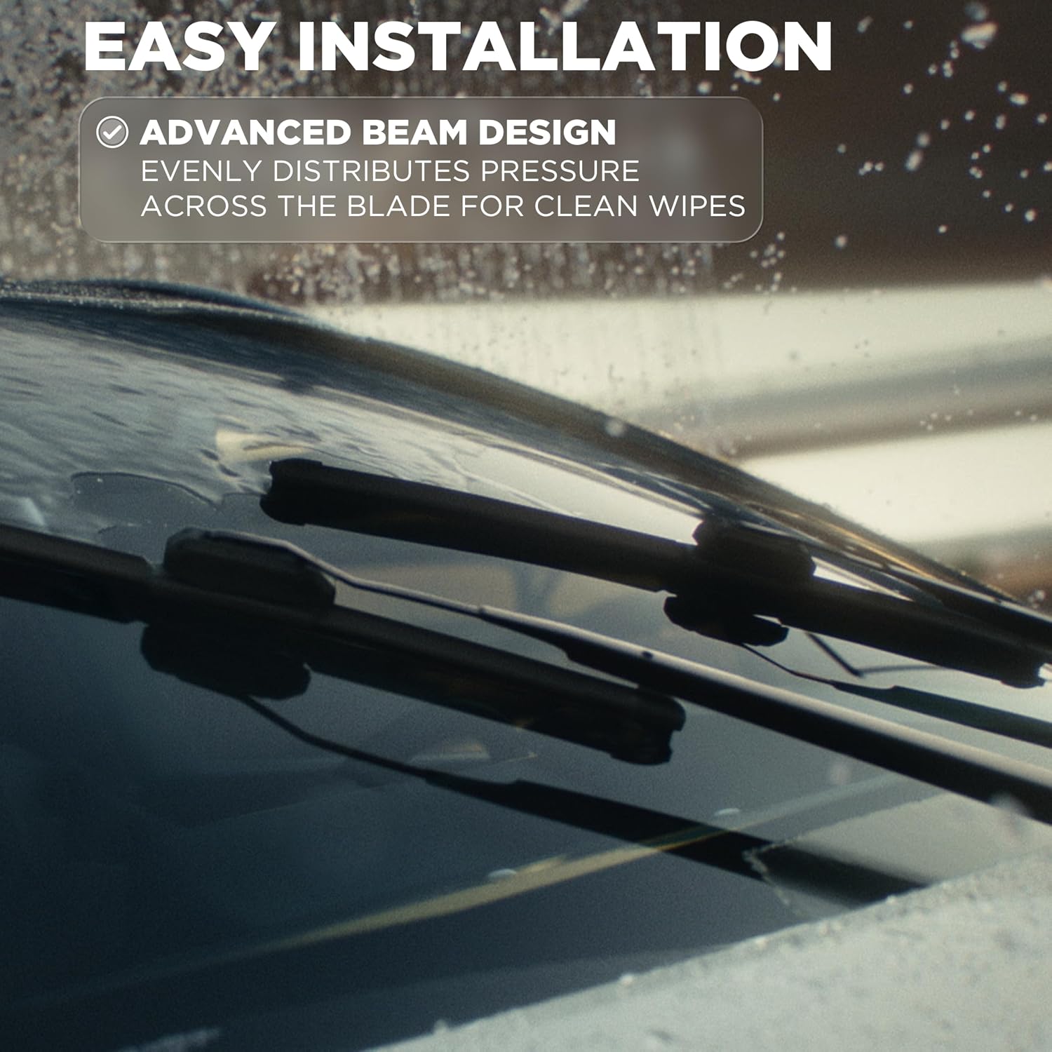 Rain-X 810363 Repellency Water Repellent Wiper Blades, 22" Windshield Wipers (Pack of 2), All Weather Streak-Free for Enhanced Visibility w/Water Repellency Formula [Amazon Exclusive] — Real-World Performance