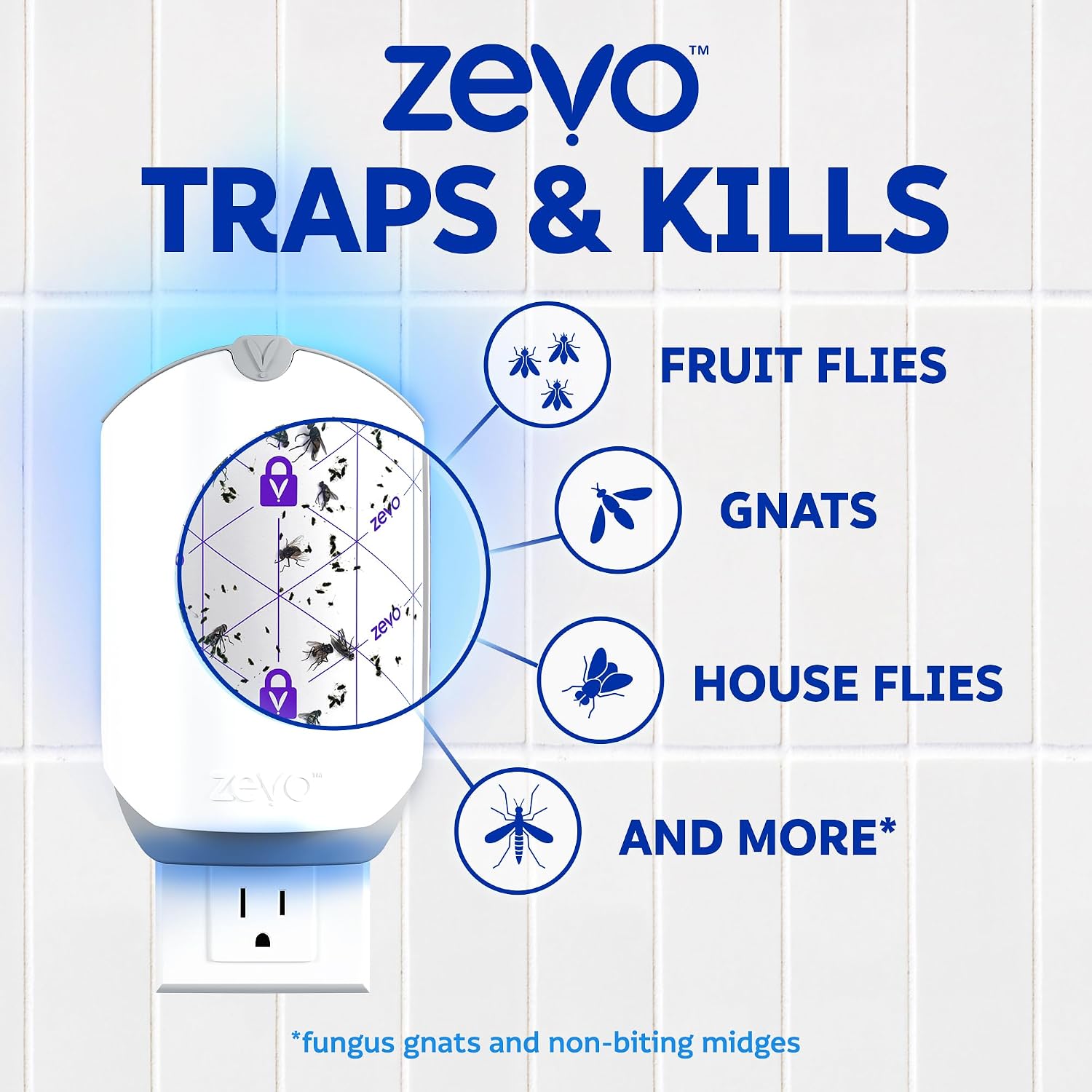 Zevo Flying Insect Trap Refill Cartridges for Fruit Flies & Gnats, 4 Count — Pros and Trade-Offs