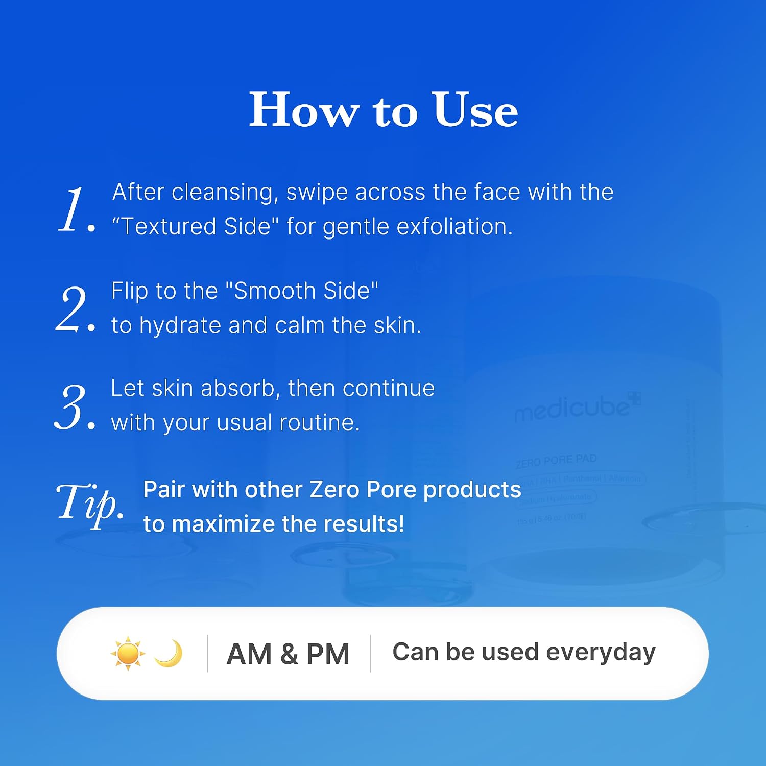medicube Toner Pads Zero Pore Pad 2.0 for Exfoliation and Pore Care — Who This Product Is For