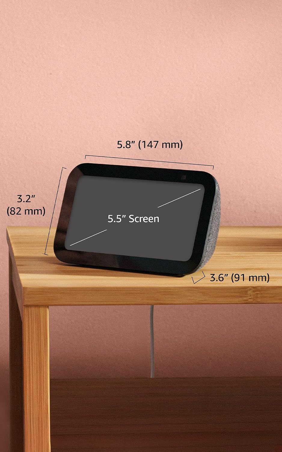 Amazon Echo Show 5 (newest model), Smart display, Designed for Alexa+, 2x the bass and clearer sound, Charcoal — Real-World Performance