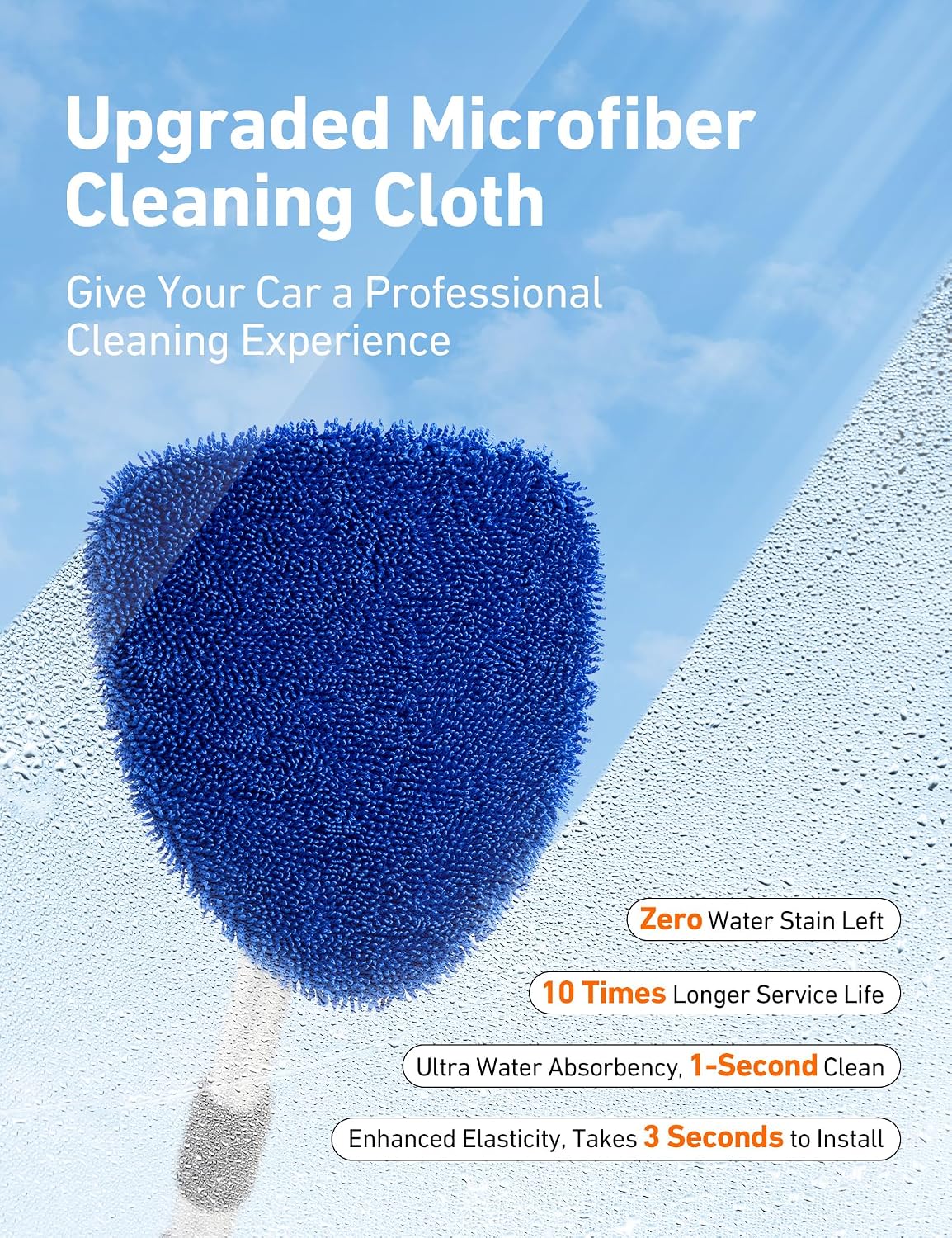 AstroAI Windshield Cleaner Tool & Car Interior Detailing Kit, Blue, 21 in — Real-World Performance